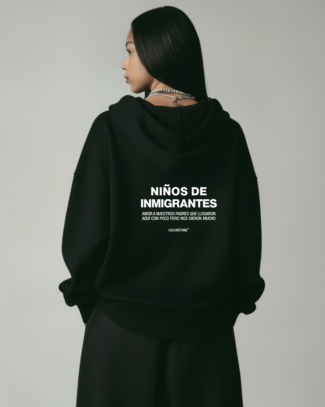 Ninos De Immigrantes Oversized Hoodie