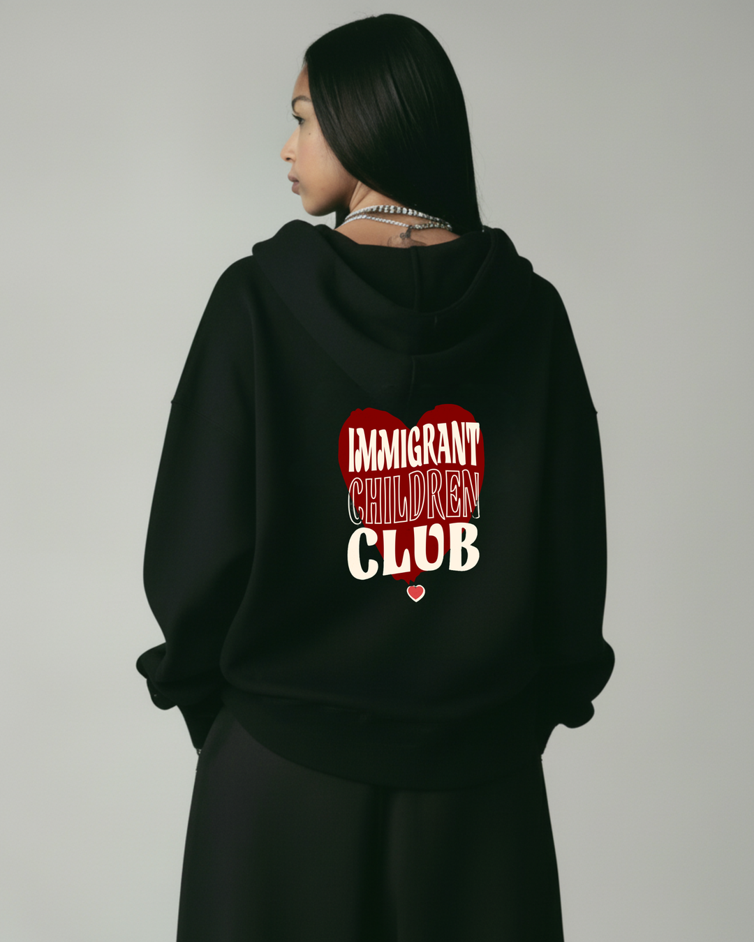 Immigrant Club Oversized Hoodie