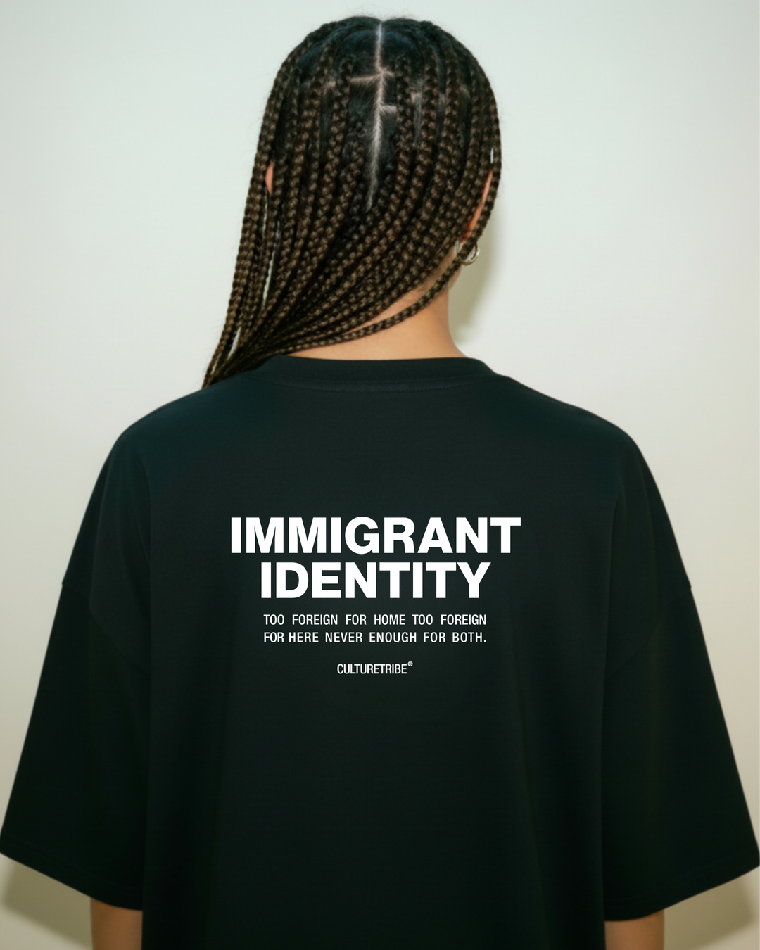Immigrant Identity Oversized Shirt