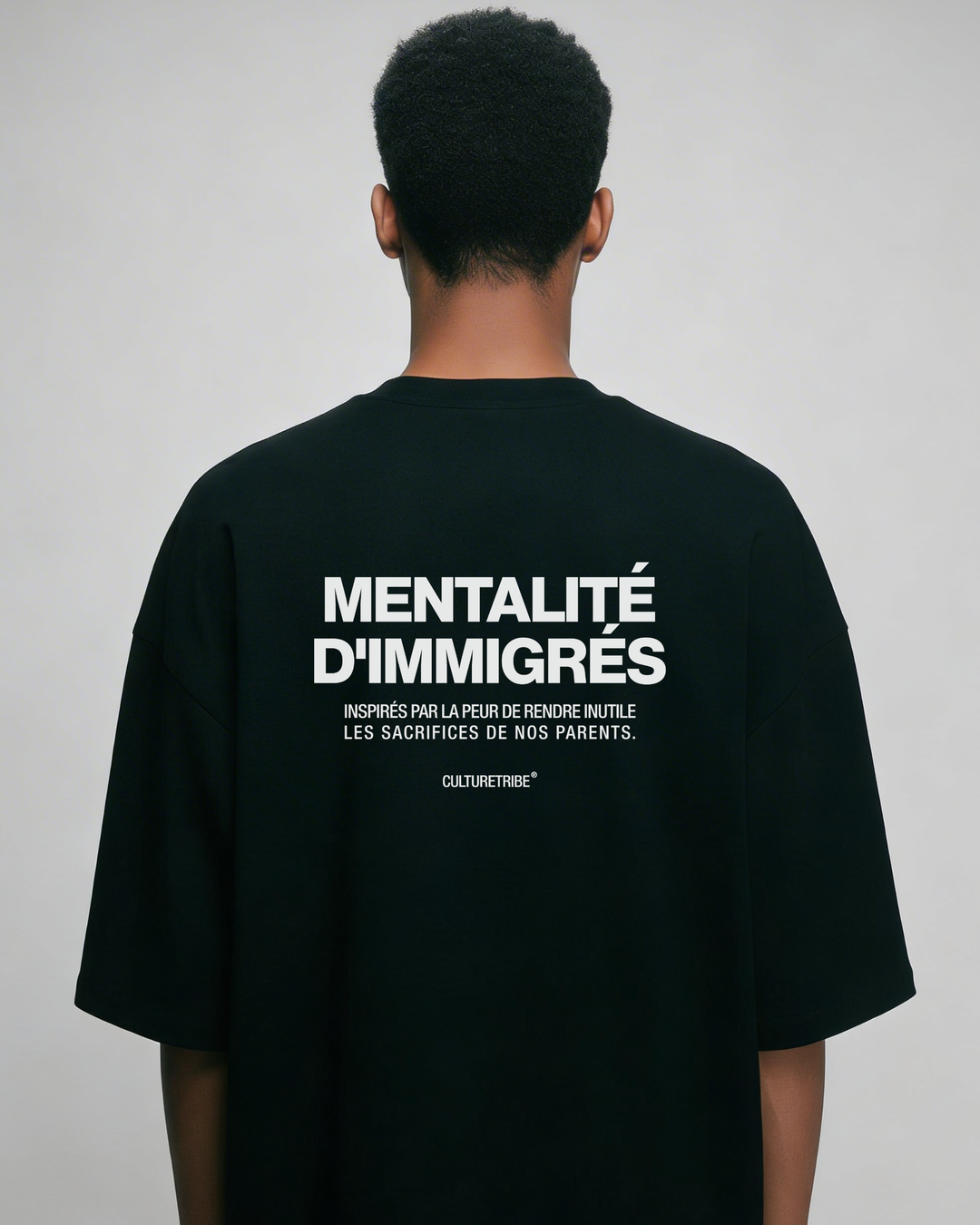 Mentalité D'immigrés Oversized Shirt