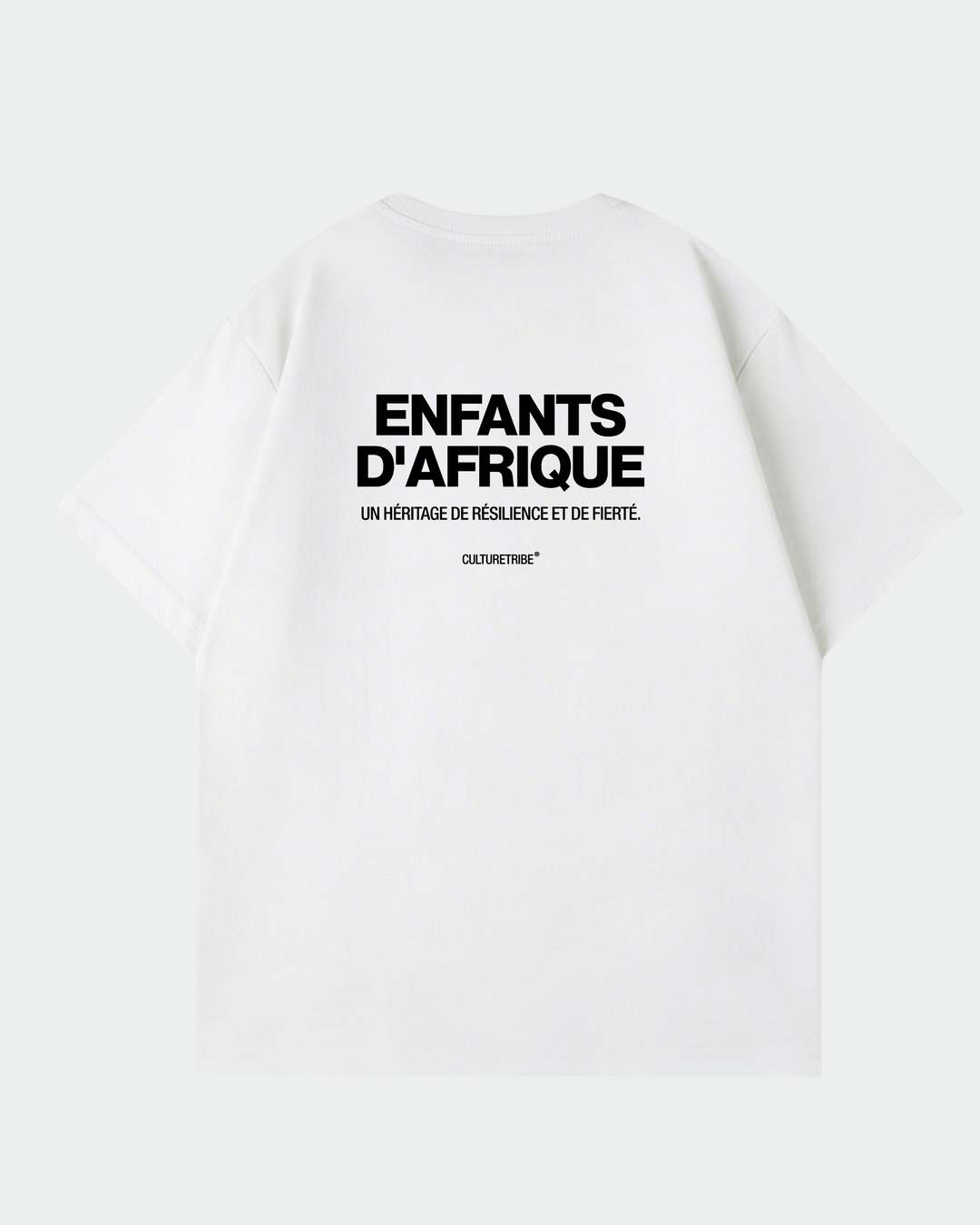 Enfants Afrique Backprint Oversize T-Shirt