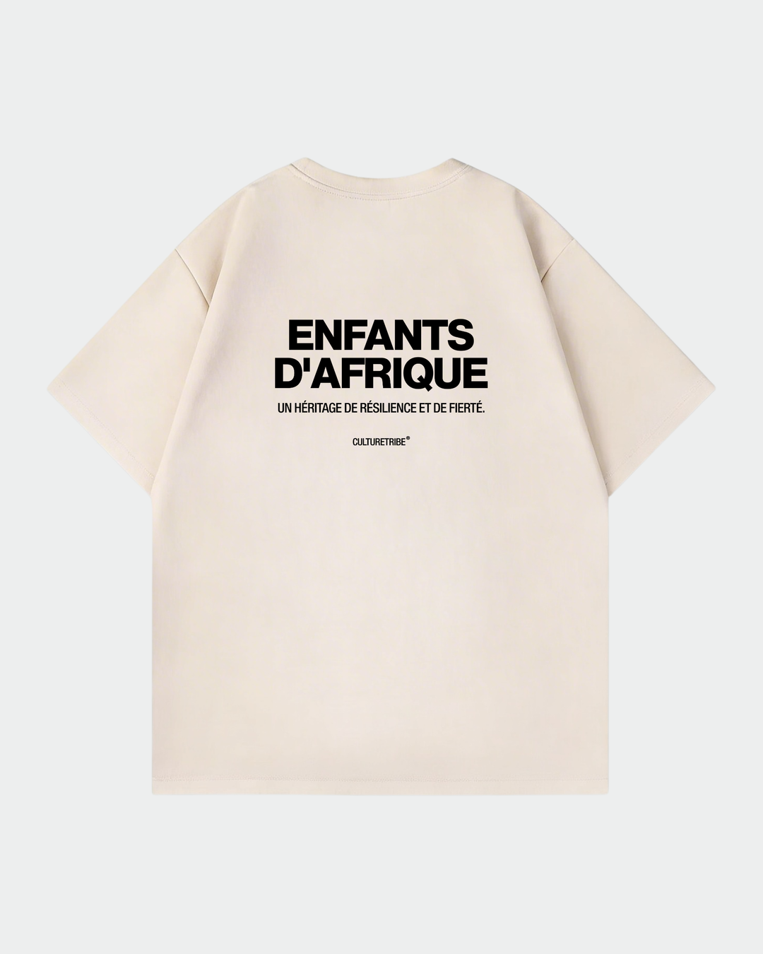Enfants Afrique Backprint Oversize T-Shirt