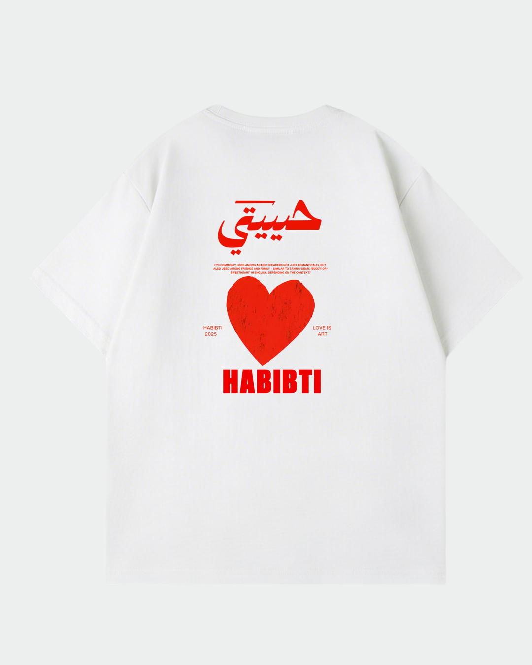 Habibti Heart Oversized Shirt
