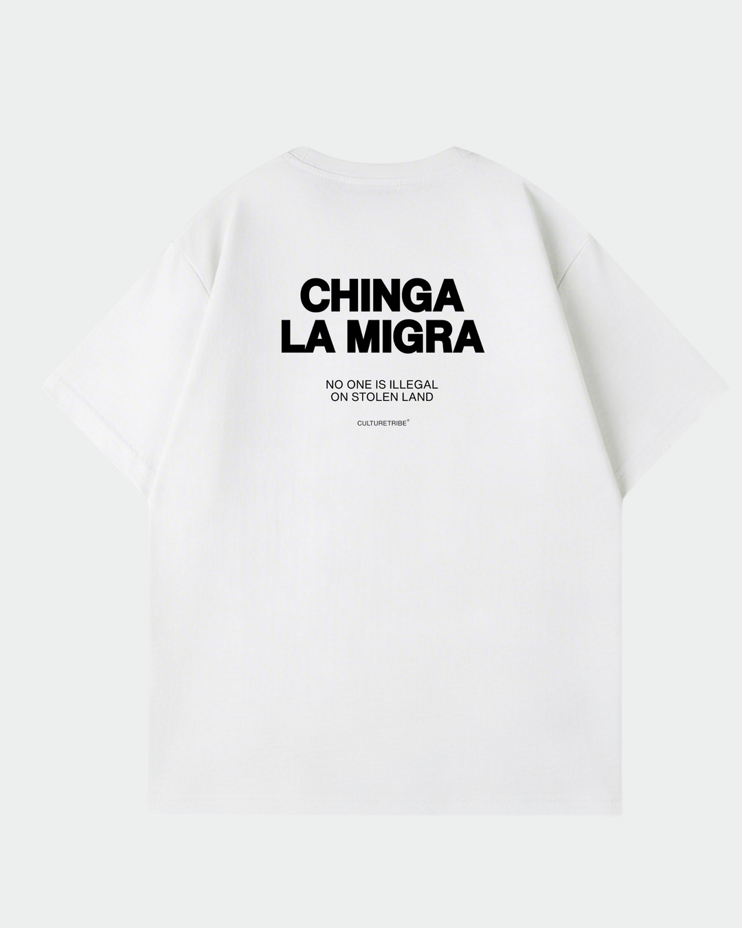 Chinga La Migra Oversized Shirt