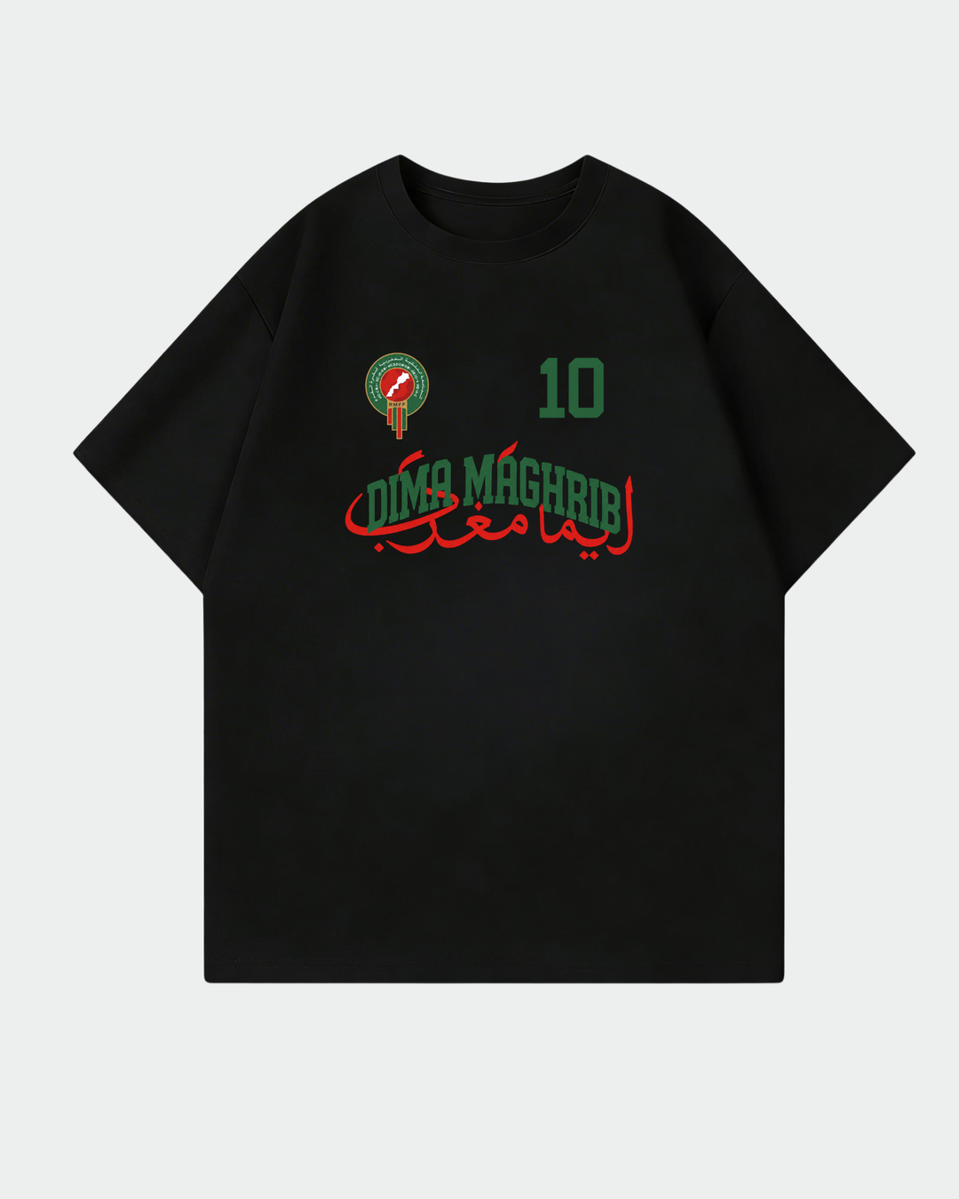 Dima Maghrib Jersey Oversized Shirt