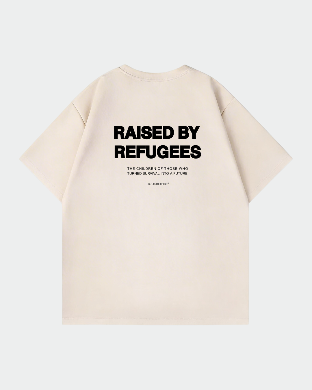 Raised By Refugees Oversize Shirt
