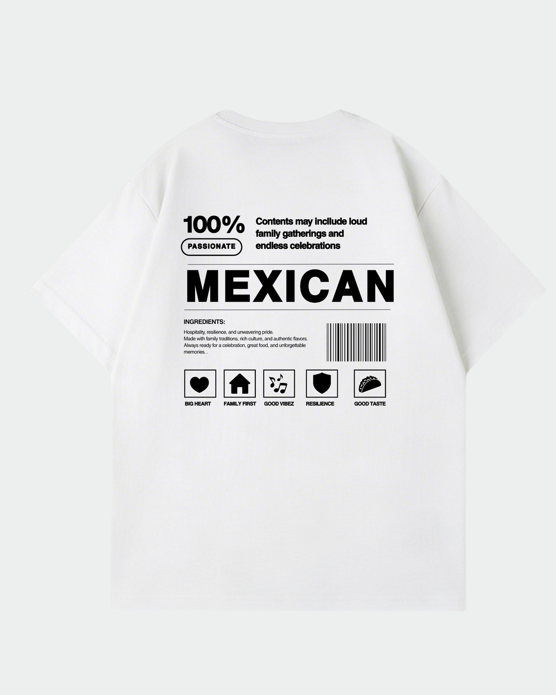 Mexican Definition Oversized Shirt