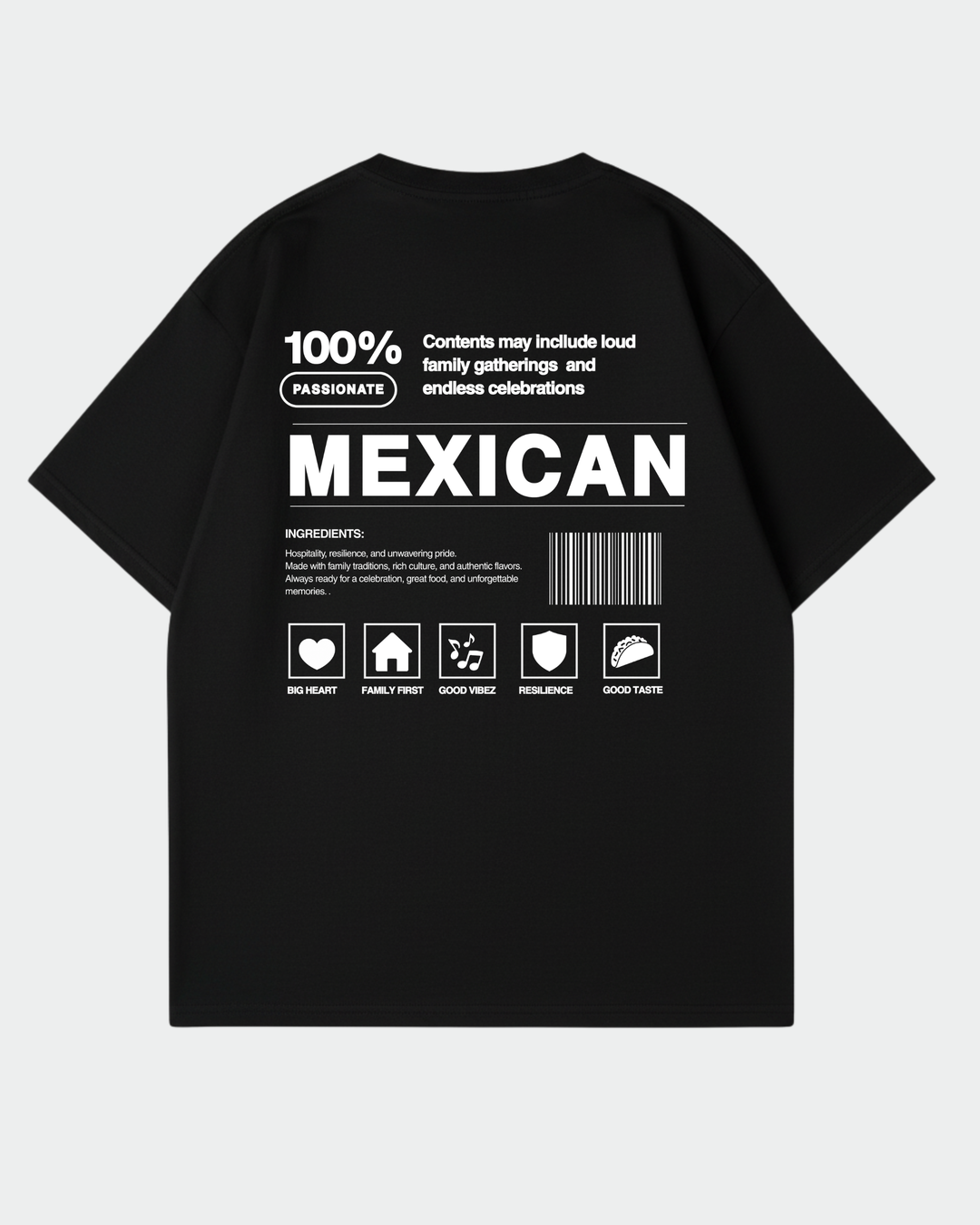 Mexican Definition Oversized Shirt