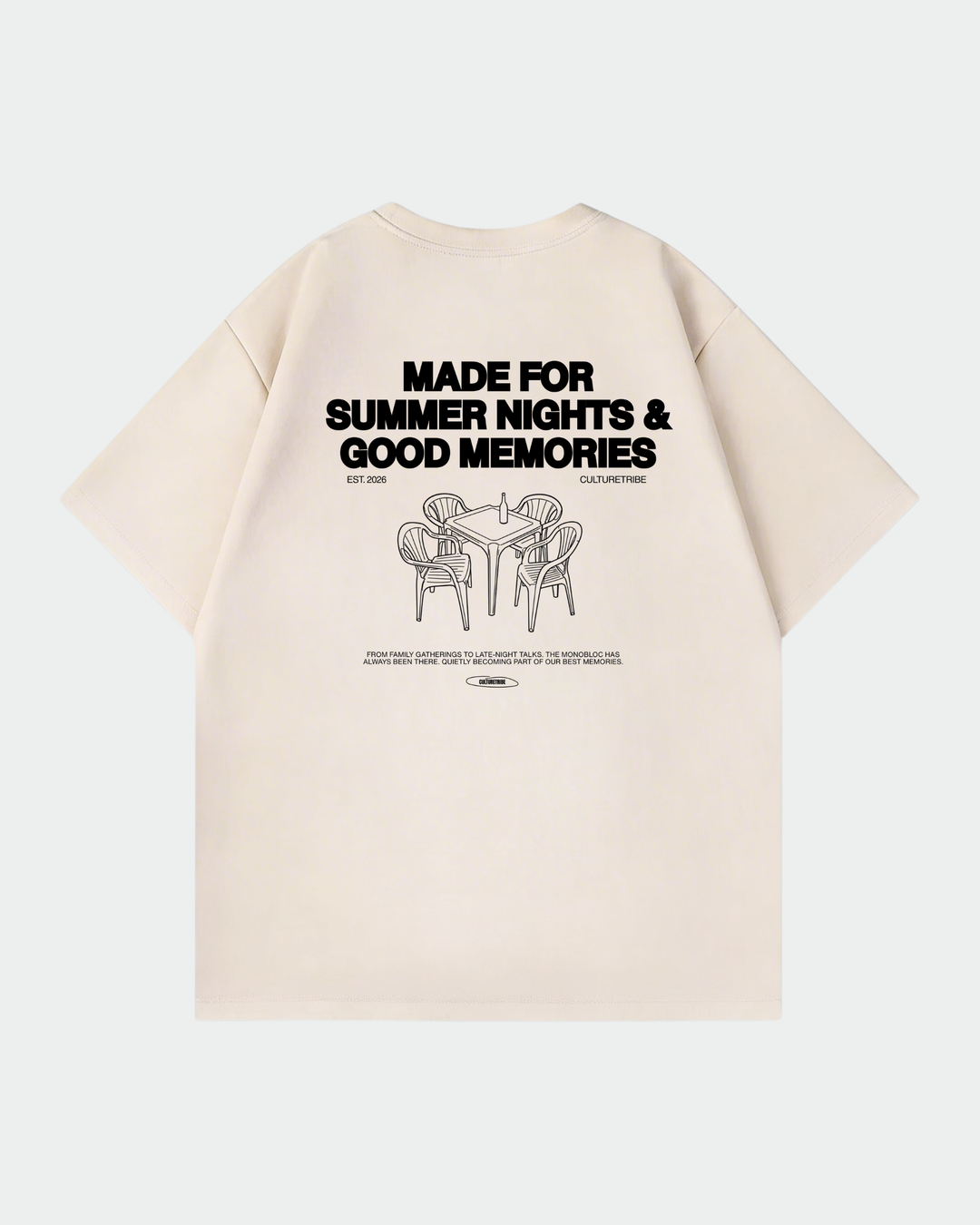 Monobloc Chair Oversized Shirt
