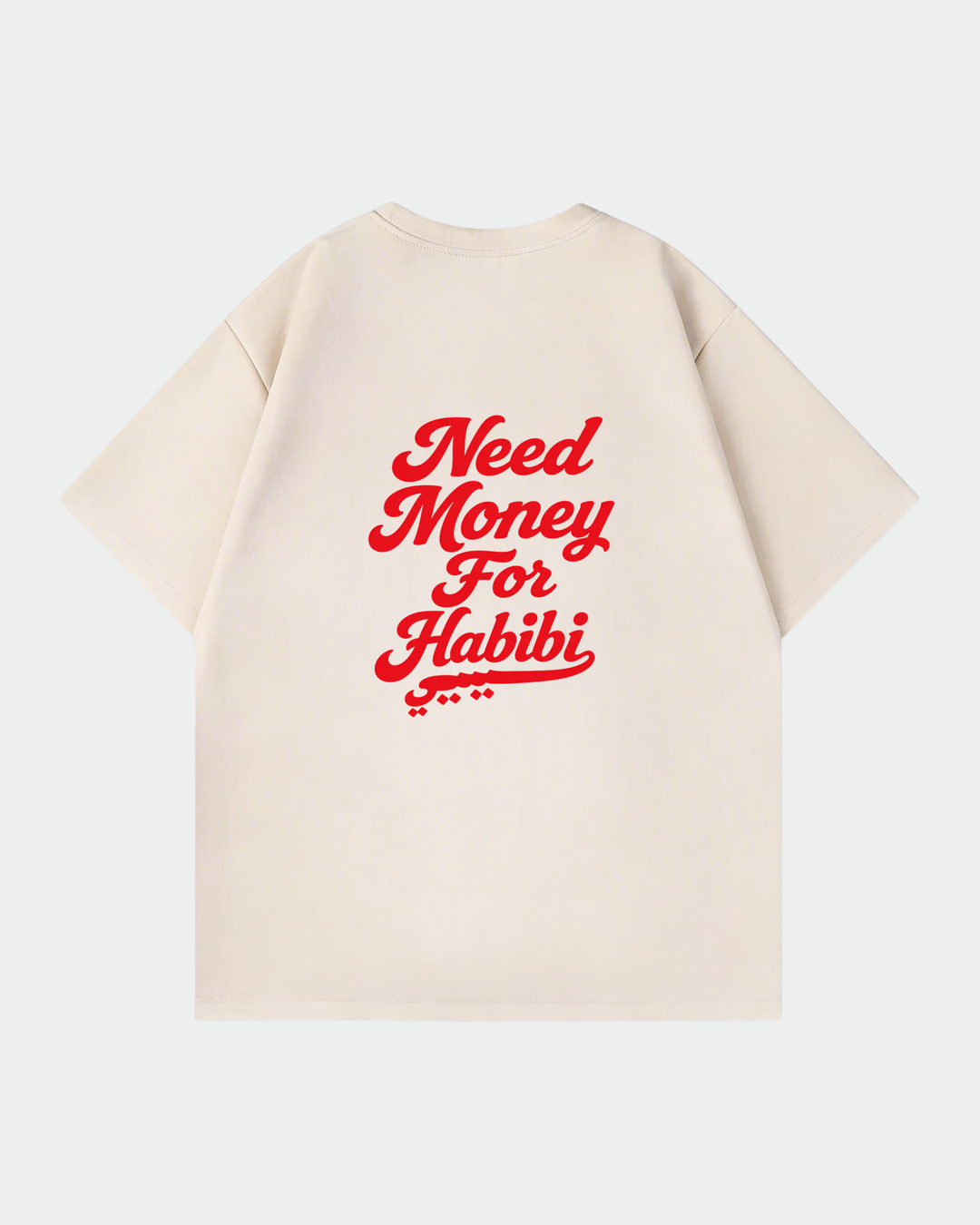 Money For Habibi Oversized Shirt