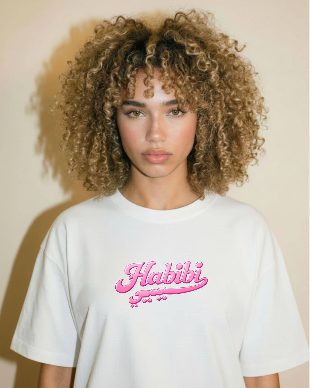 Habibi Bubble Gum Oversized Shirt