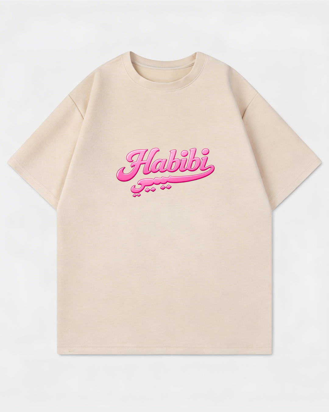 Habibi Bubble Gum Oversized Shirt