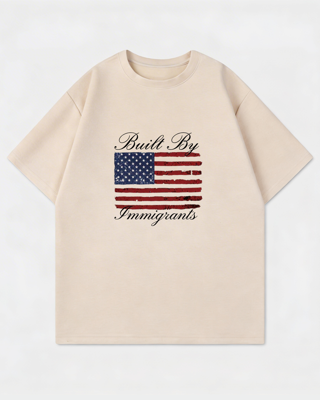 Built By Immigrants Oversized Shirt